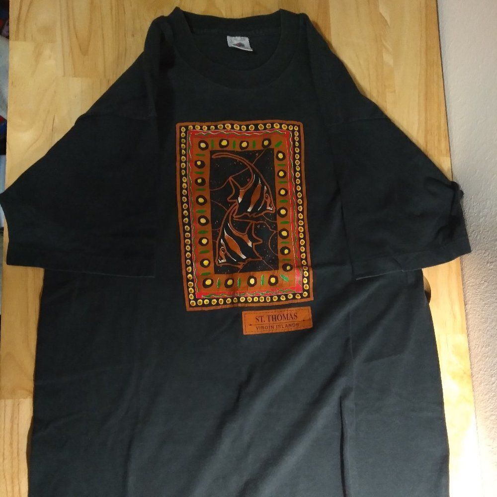 Vintage St. Thomas Virgin Islands Fish T-Shirt